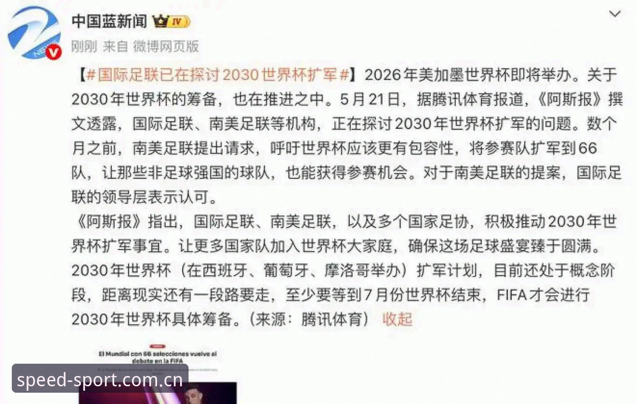 世界杯扩军66队 vs 48队：中国男足冲击2030年世界杯的新机遇